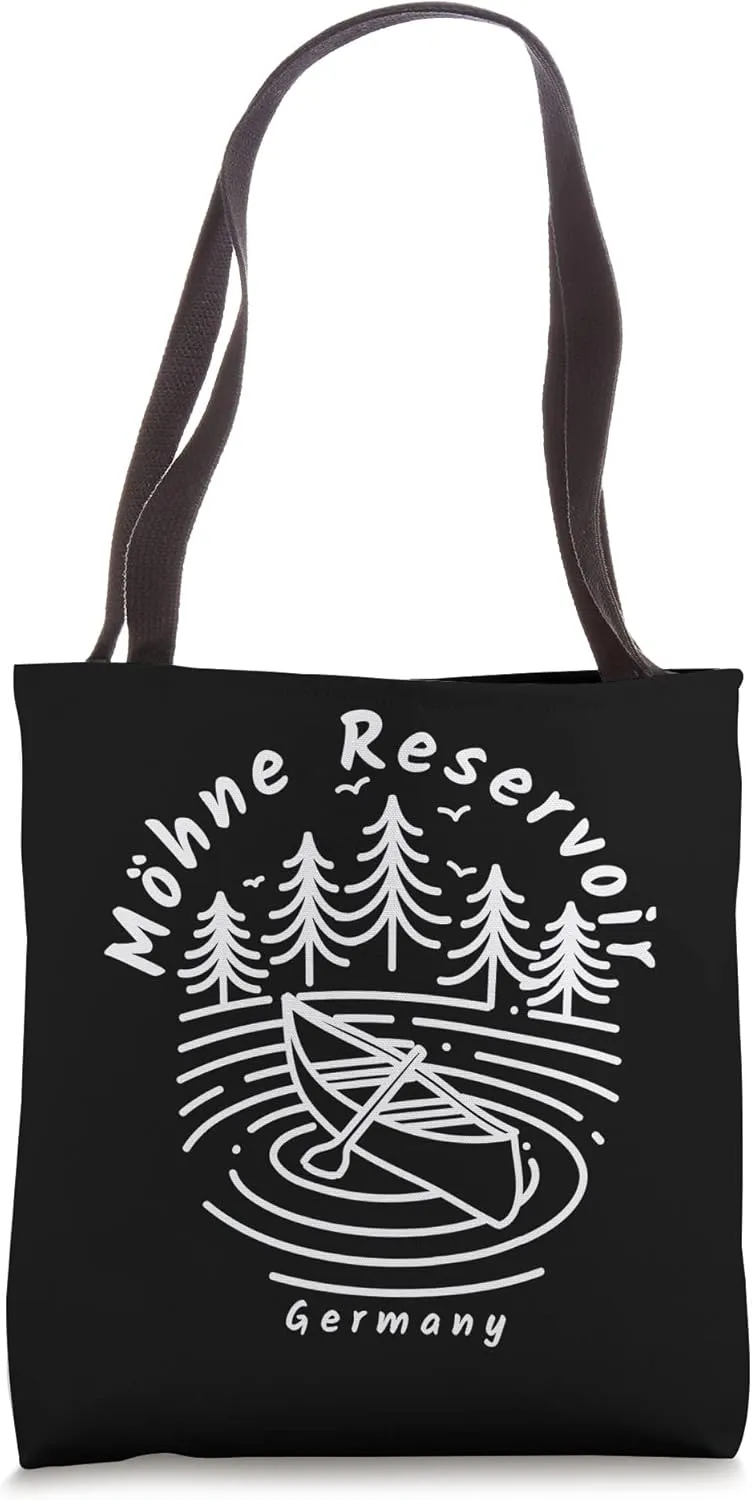 Mohne Reservoir in Germany Tote Bag