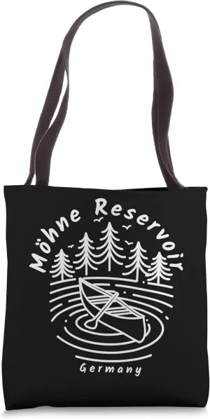 Mohne Reservoir in Germany Tote Bag