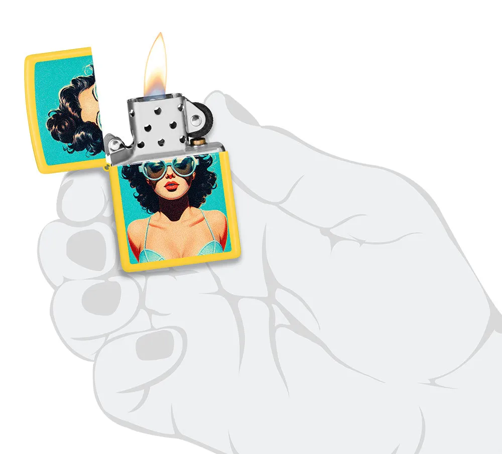 Motif Pin-up d'été