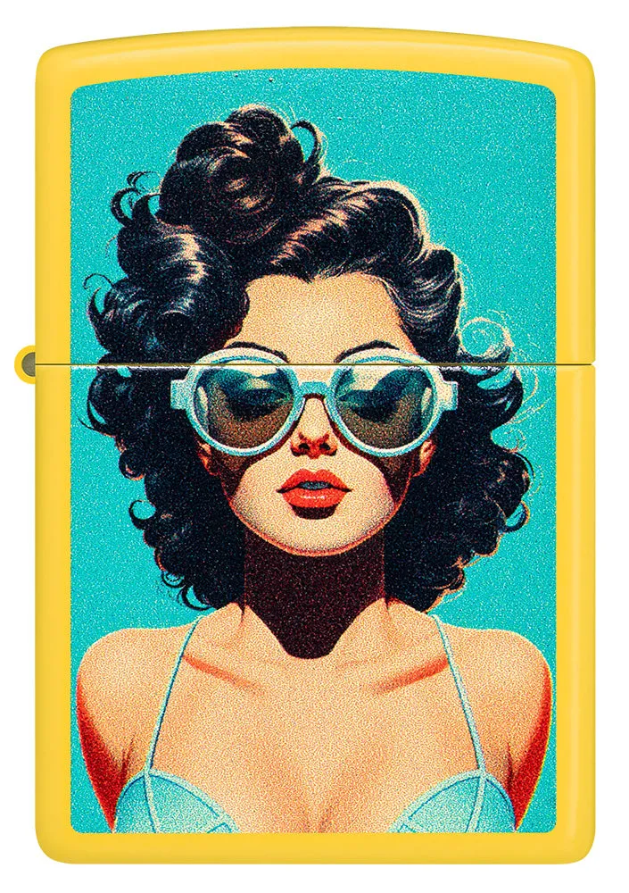 Motif Pin-up d'été