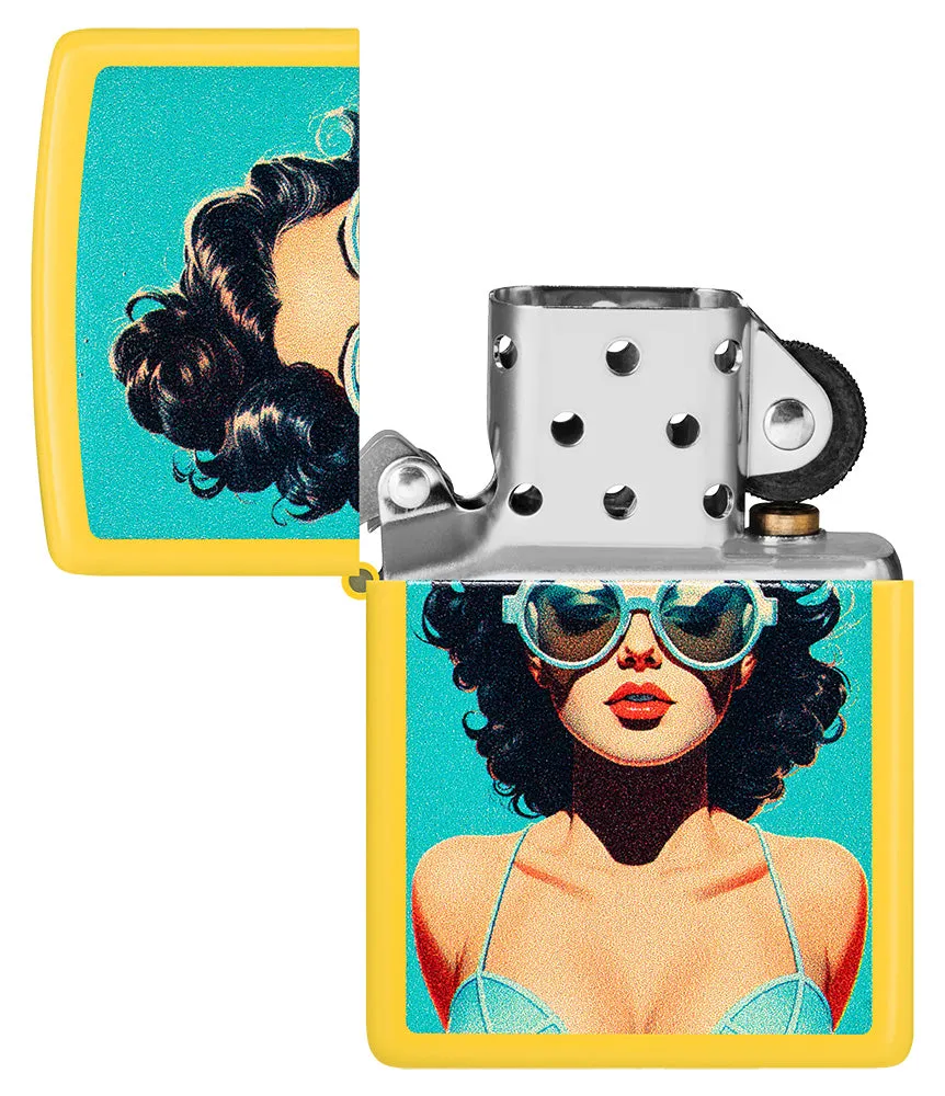 Motif Pin-up d'été