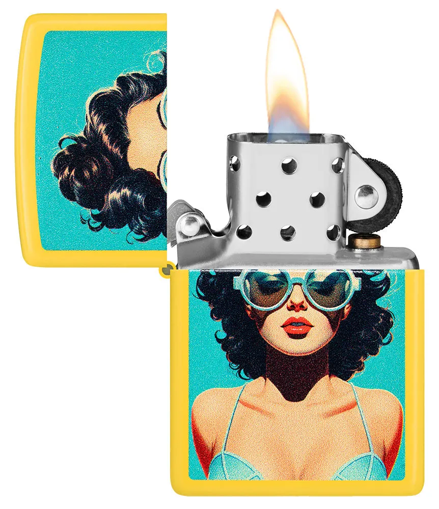 Motif Pin-up d'été
