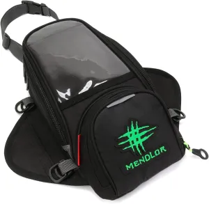 Motorcycle Tank Bag Navigation Bag Water Resistant with Super Strong Magnetic Gas Oil Fuel Tank Bag Black big, 36 x 18 centimeters