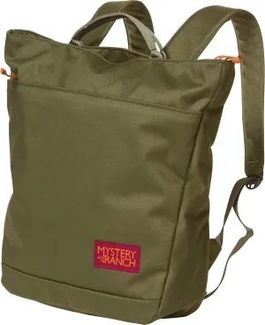 Mystery Ranch Market Backpack - Daily Companion Bag, Carry as Tote or Backpack, 18L, Forest