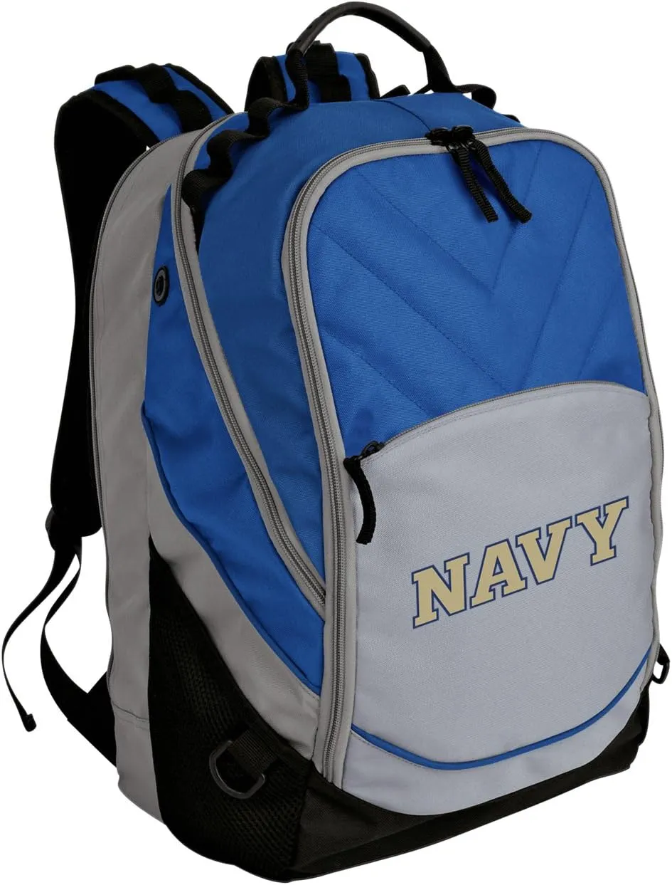 Naval Academy Backpack OFFICIAL USNA Navy Computer or Travel Bag