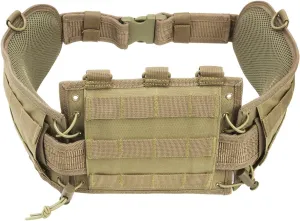 Nc Star CVBAB2939T Battle Belt with Pistol Belt, Tan