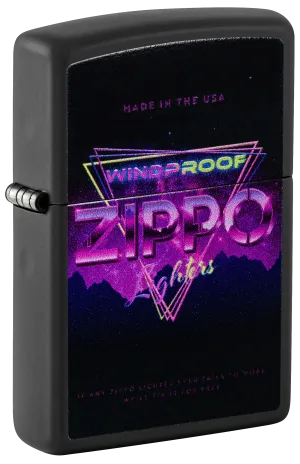 Neonowy wzór Zippo