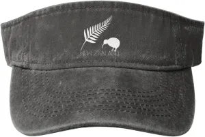 New Zealand Fern Sun Visor Hats Cotton Caps Beach Leisure Empty Top Baseball Cap for Men Women