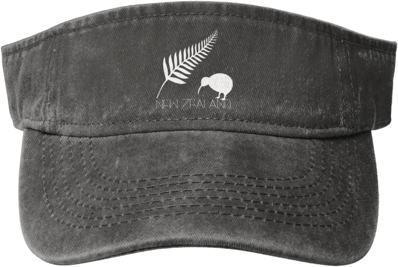 New Zealand Fern Sun Visor Hats Cotton Caps Beach Leisure Empty Top Baseball Cap for Men Women