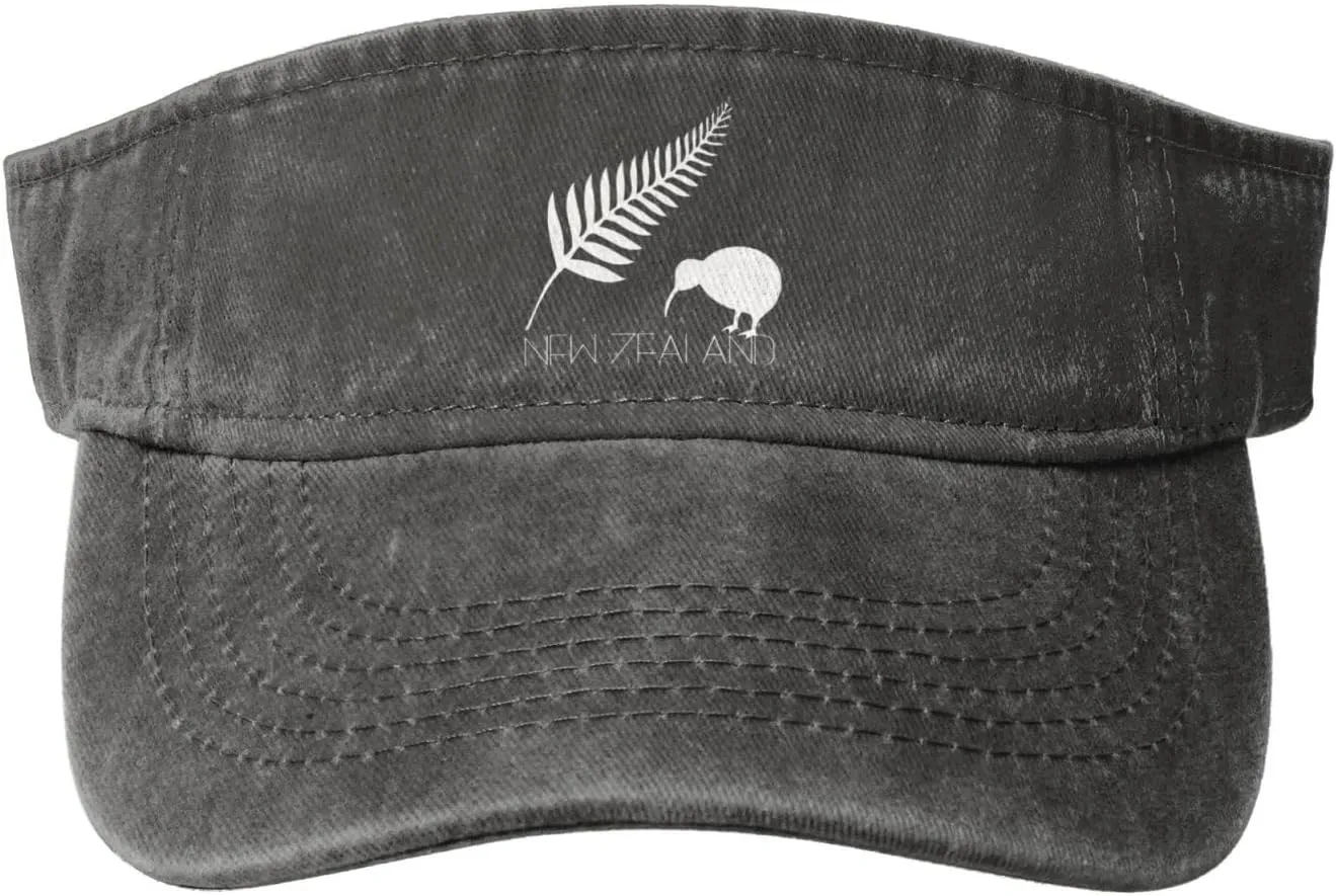 New Zealand Fern Sun Visor Hats Cotton Caps Beach Leisure Empty Top Baseball Cap for Men Women