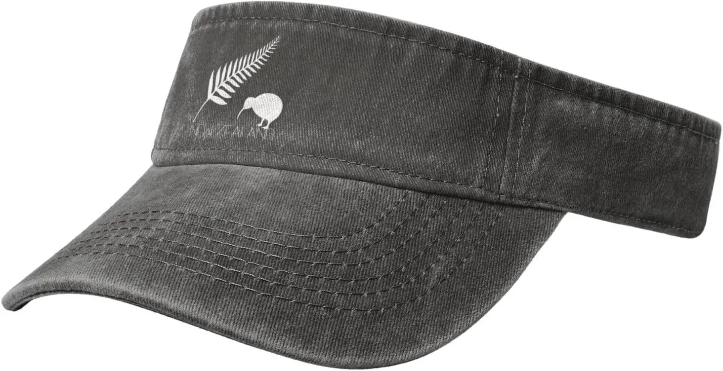 New Zealand Fern Sun Visor Hats Cotton Caps Beach Leisure Empty Top Baseball Cap for Men Women