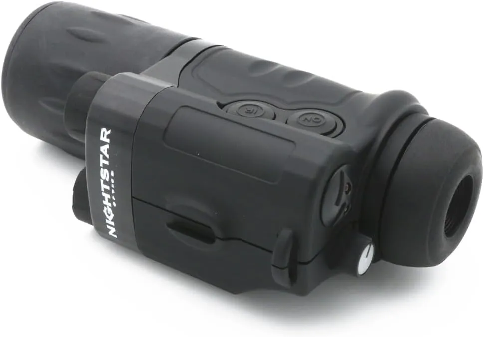 NightStar Digital Night Vision 4x42mm Monocular, Black NS41442
