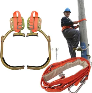 Non-Slip Climbing Tree Spikes, Tree-Shaped Crampon Climbing Aid Forest Accessories Seamless Welding Insulation Material, Durable, Rust Protection, Wear-Resistant, Easy to Pick Fruits.,350sets