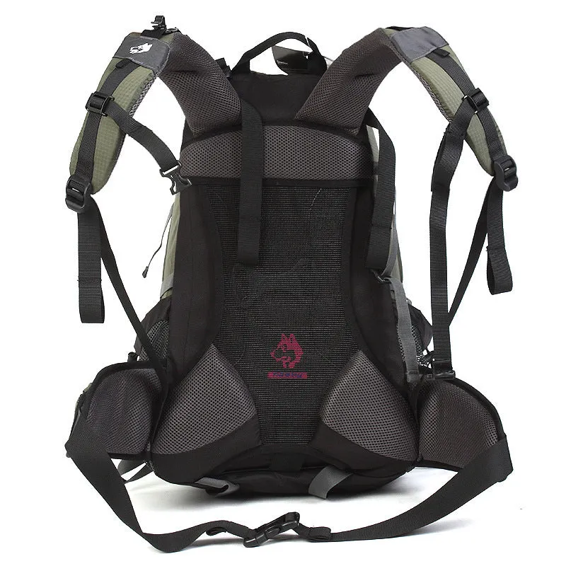 Nylon Rainproof Hiking and Camping Backpack for Outdoor Adventures