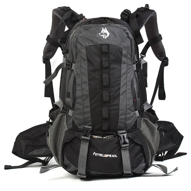 Nylon Rainproof Hiking and Camping Backpack for Outdoor Adventures