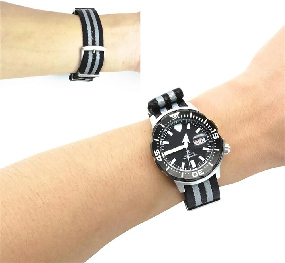 Nylon Watch Strap 20mm 22mm Soft Watch Band Sports For 007 Replacement For Reloj 20mm 22mm Nylon Watchband