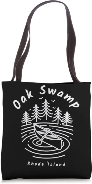 Oak Swamp Reservoir Rhode Island Tote Bag