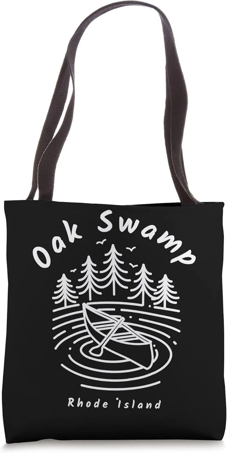 Oak Swamp Reservoir Rhode Island Tote Bag