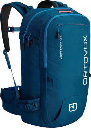 Ortovox Haute Route 30L S Backcountry Ski Backpack, Petrol Blue