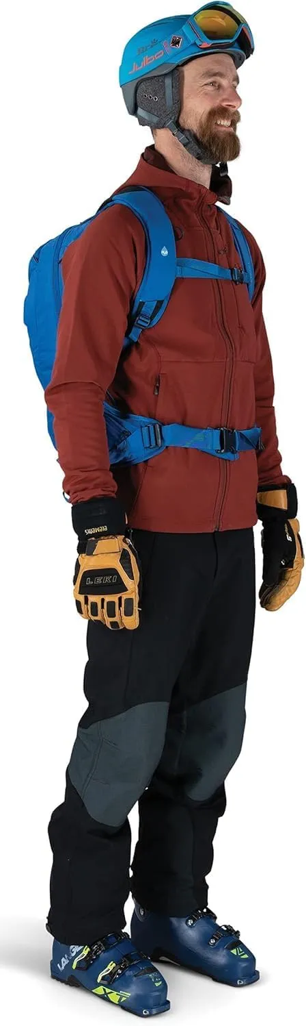 Osprey Kamber 20L Men's Backcountry Ski and Snowboard Backpack, Alpine Blue