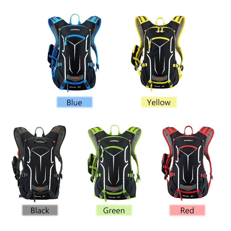 Outdoor Backpack - Waterproof Sports Backpack for Cycling, Camping, Hiking, Trekking - Unisex Climbing Travel Bag