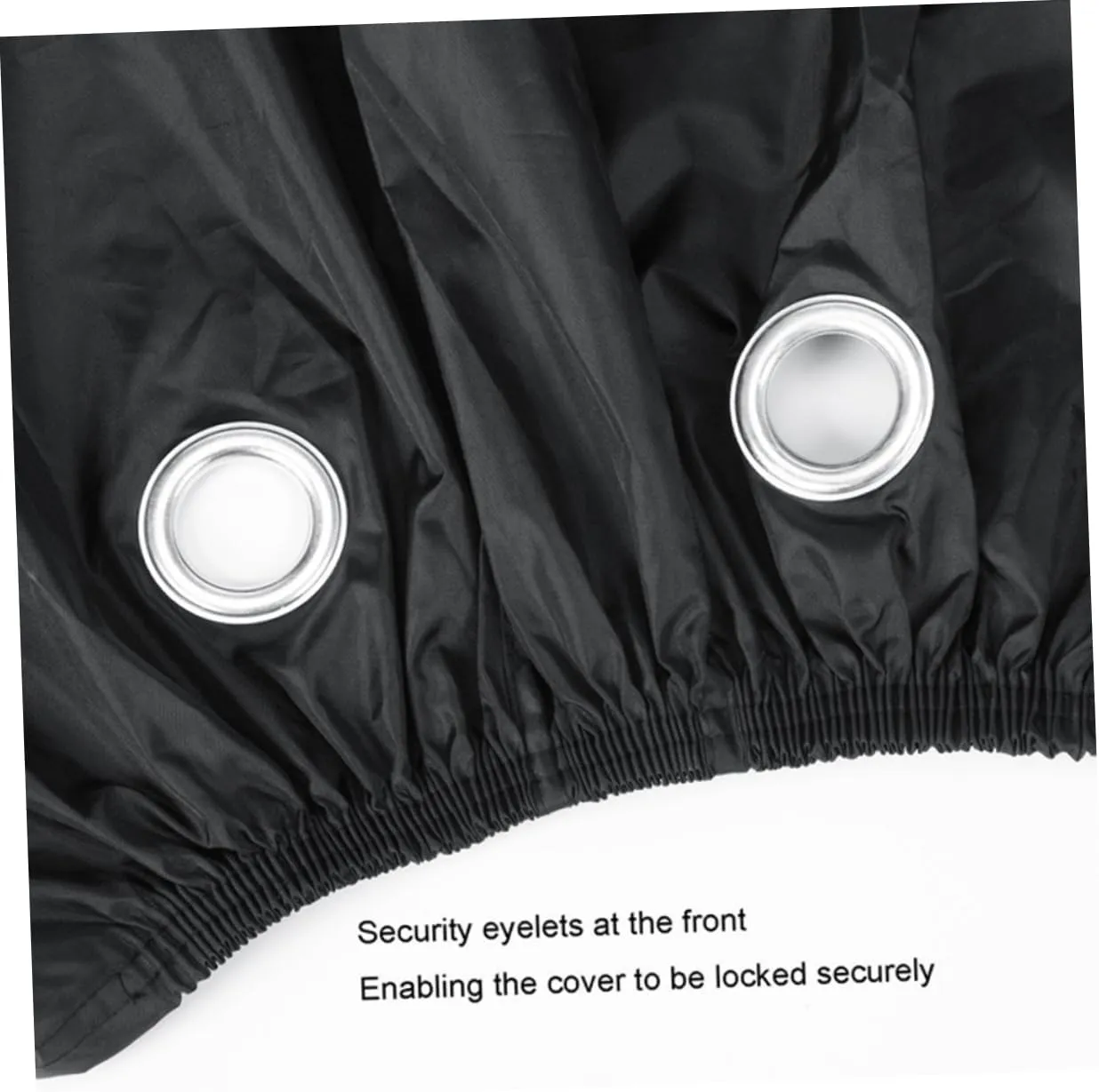 Outdoor Bike Cover Rainproof Scooter Uv Protection Elastic Bottom Easy Installation