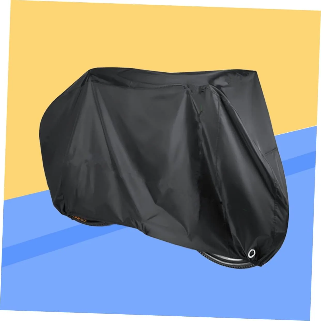 Outdoor Bike Cover Rainproof Scooter Uv Protection Elastic Bottom Easy Installation