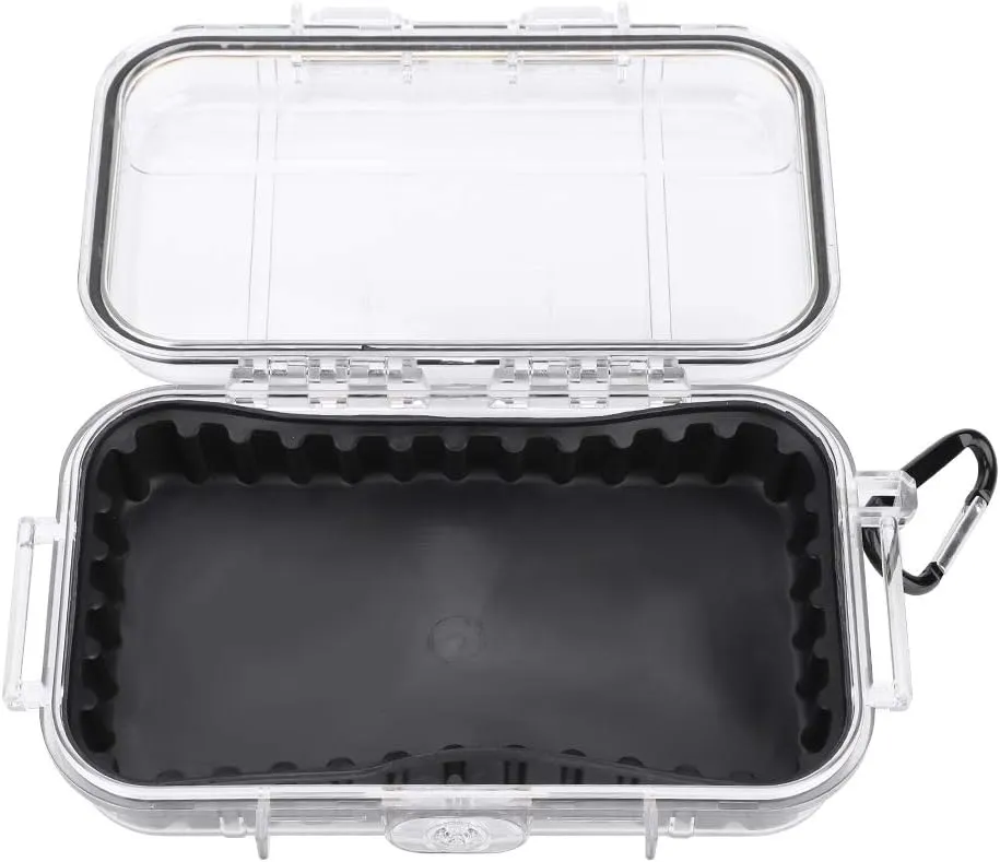 Outdoor Storage Case,Portable Durable Shockproof Waterproof Carry Box Container for Outdoor Survival Fishing