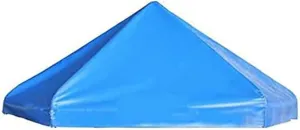 Outdoor Trampoline Canopy Rainproof Sunshade Tent Cover Trampoline Accessories Ceiling Cloth (Without Roof Iron Frame)