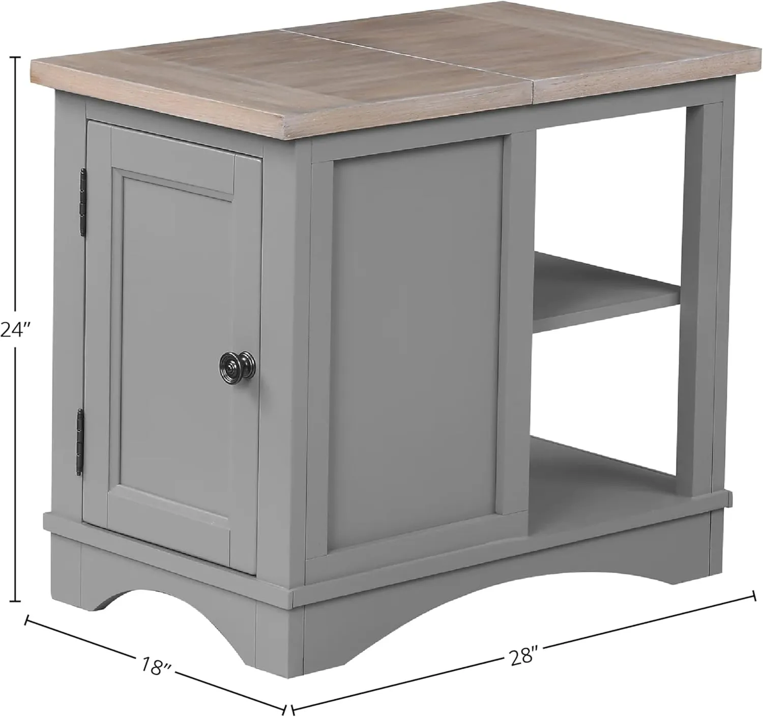 Parker House Americana Modern - Dove Chairside Table