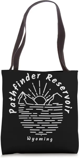 Pathfinder Reservoir Wyoming Tote Bag