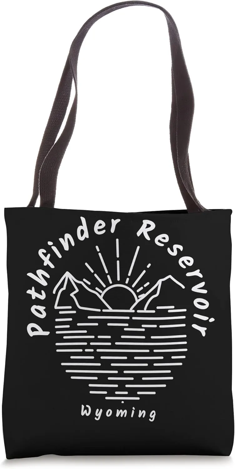 Pathfinder Reservoir Wyoming Tote Bag