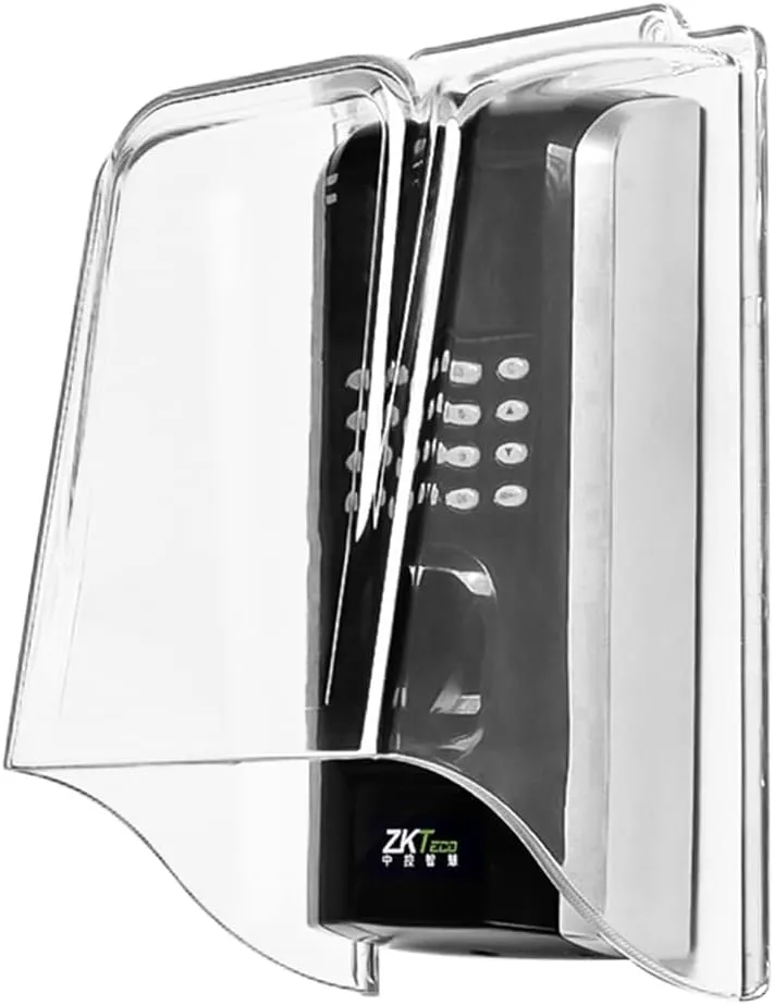 PC lengthen Doorbell Rain Cover, Transparent doorbell Waterproof cover weatherproof Protector Doorbell Attachment for Doorbell Chime (Transparent)