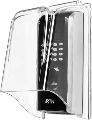 PC lengthen Doorbell Rain Cover, Transparent doorbell Waterproof cover weatherproof Protector Doorbell Attachment for Doorbell Chime (Transparent)