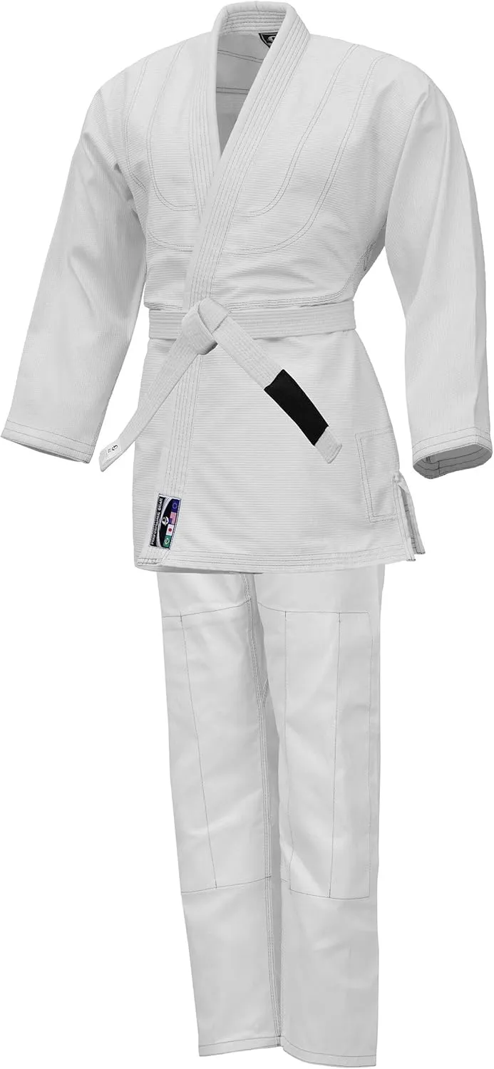 PFG Vital Brazilian Jiu-Jitsu Kimono BJJ Gi Uniform Gi - Kids Adults Unisex White Belt Included