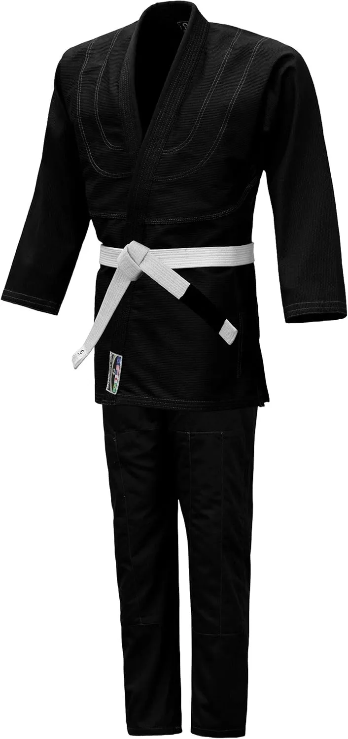 PFG Vital Brazilian Jiu-Jitsu Kimono BJJ Gi Uniform Gi - Kids Adults Unisex White Belt Included