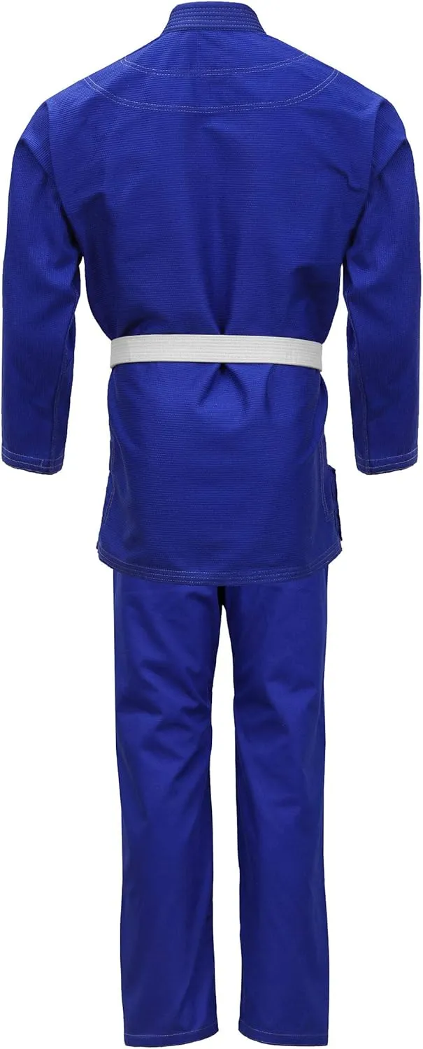 PFG Vital Brazilian Jiu-Jitsu Kimono BJJ Gi Uniform Gi - Kids Adults Unisex White Belt Included