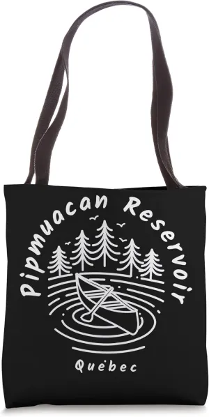 Pipmuacan Reservoir in Quebec Tote Bag