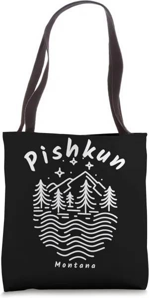 Pishkun Reservoir Montana Tote Bag