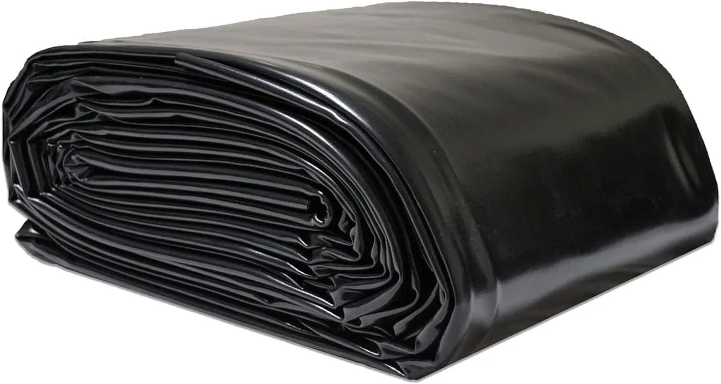 pond liner Large Koi Pond Liner Rubber, Multi Size Fish Pond Liner 34mil, HDPE Pond Liners, for Reservoir Garden Fountains (Color : 34mil, Size : 10x100m/32.8x328ft)