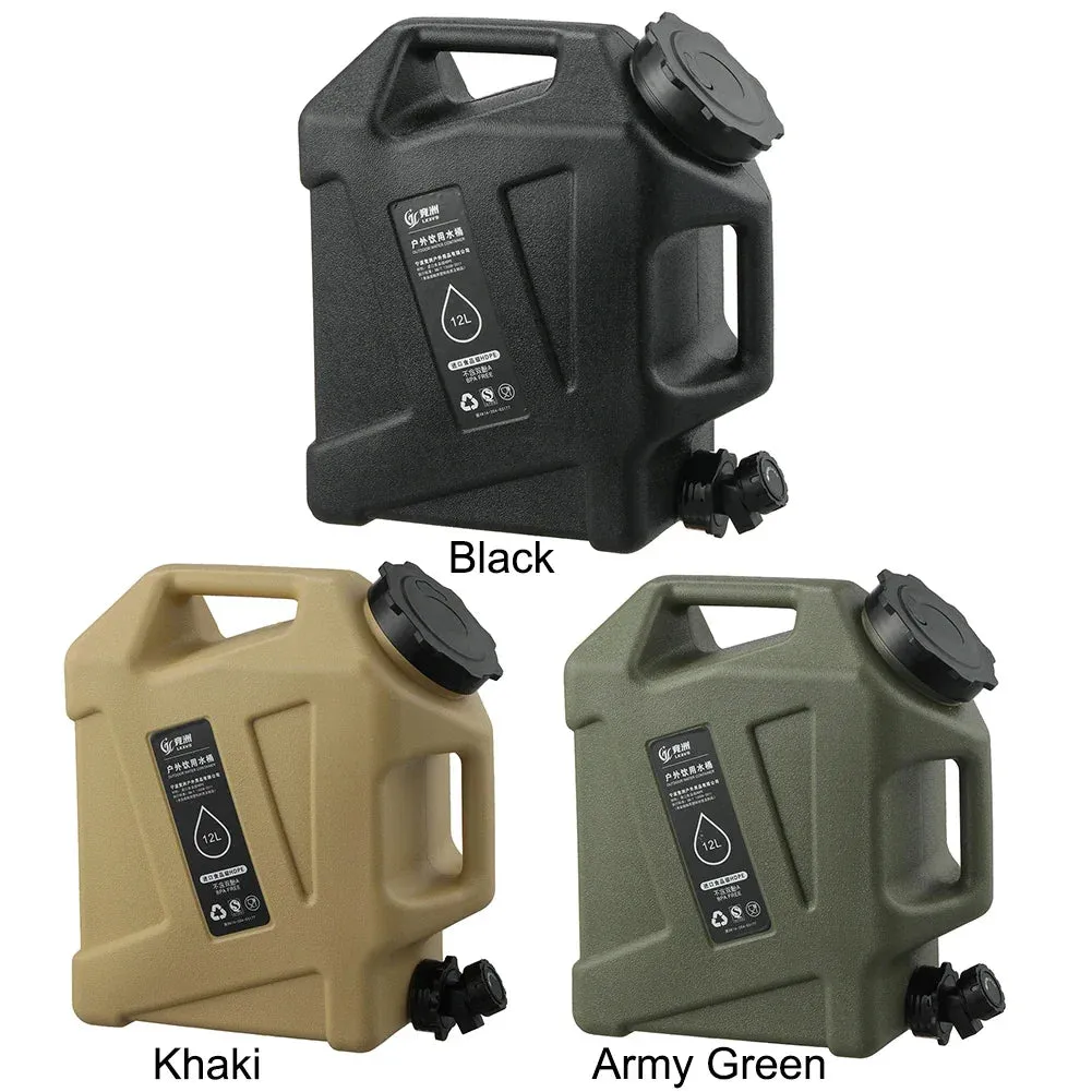 Portable 12L Camping Water Container