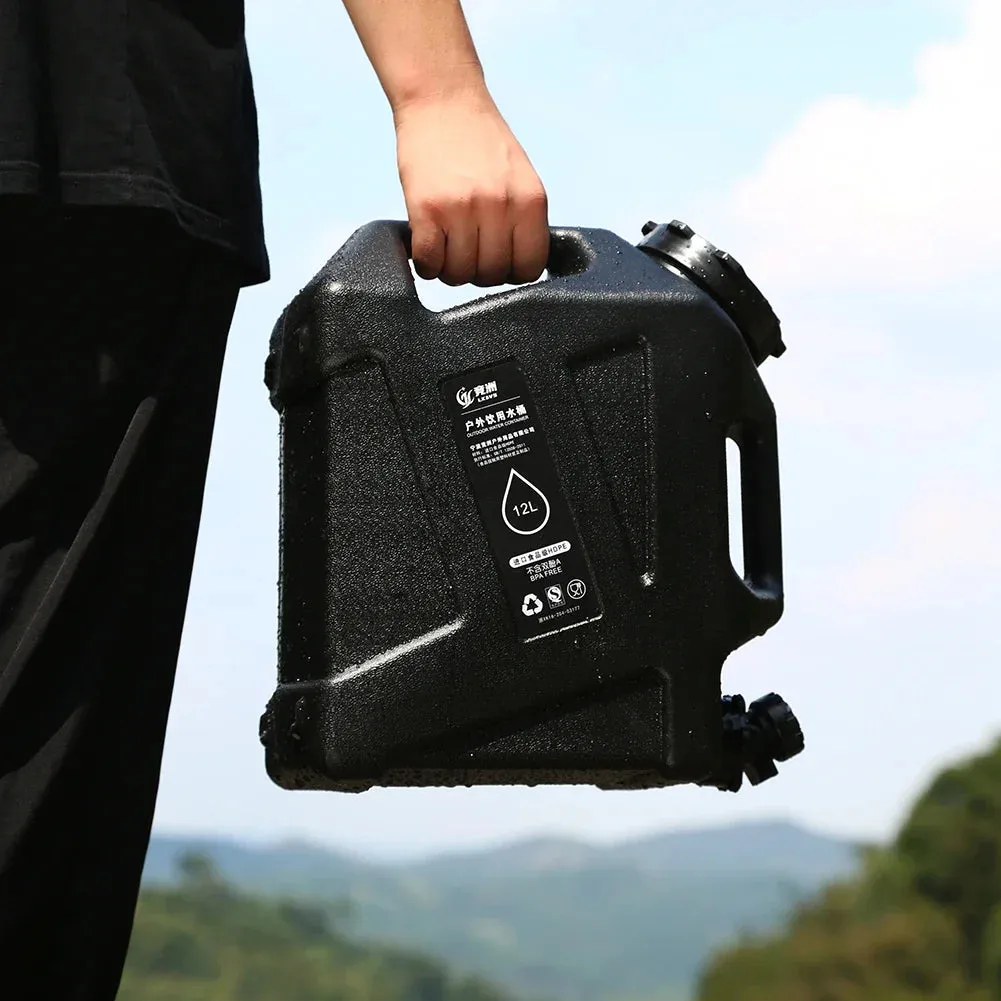 Portable 12L Camping Water Container