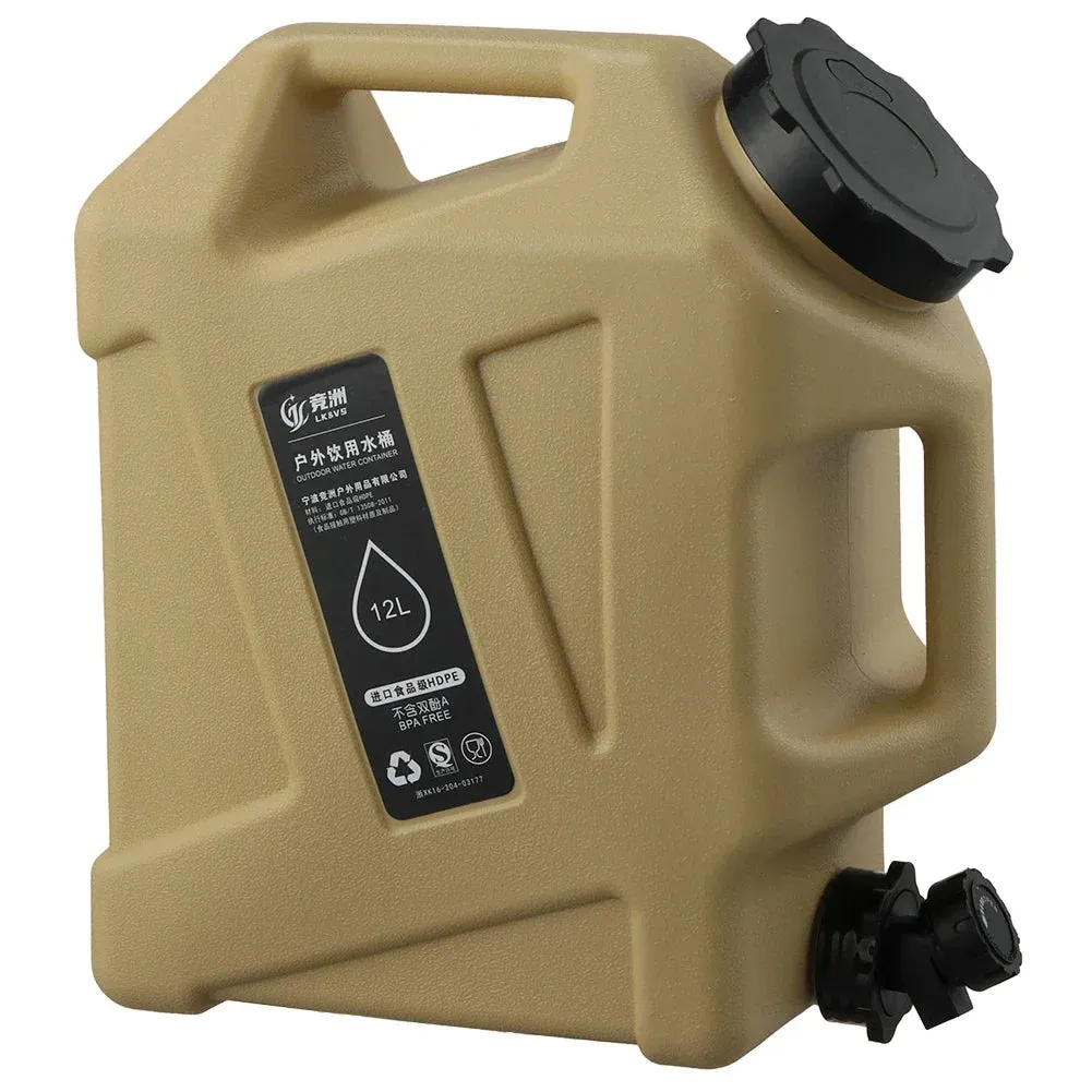 Portable 12L Camping Water Container