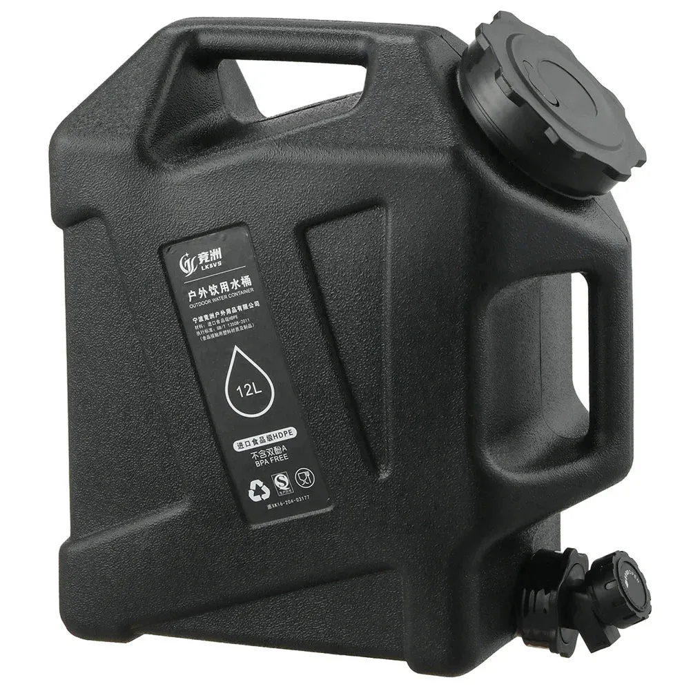 Portable 12L Camping Water Container