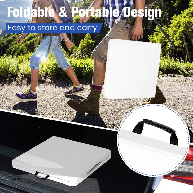 Portable Camping Tables Folding - Adjustable Height Table for Outdoor Camping and Fishing