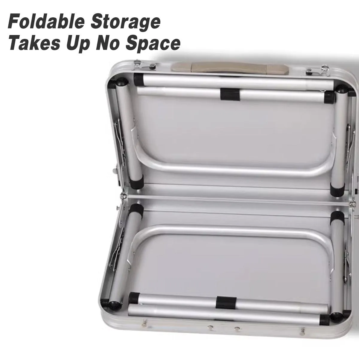 Portable Folding Table Outdoor Picnic Camping Barbecue Lightweight Travel Desk