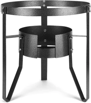 Portable Gas Burner Stand for Outdoor Cooking, Fits Single Fryer, Camping & Backyard Use