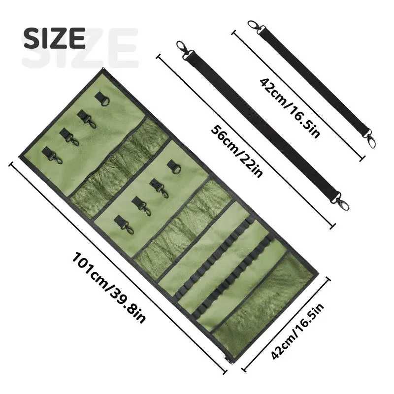 Portable Hanging Camping Storage Bag Organize Gear