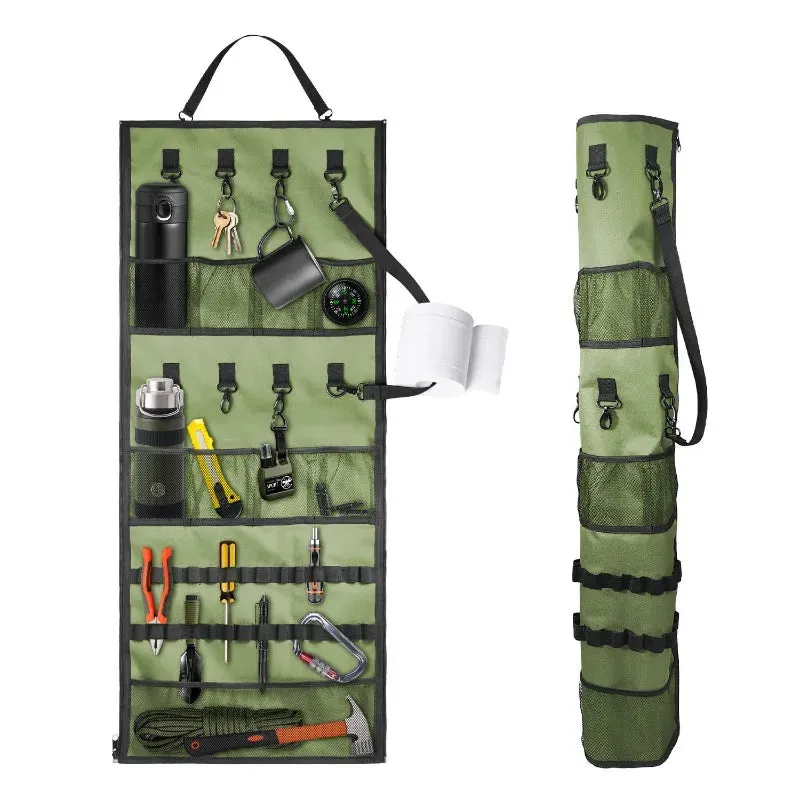 Portable Hanging Camping Storage Bag Organize Gear