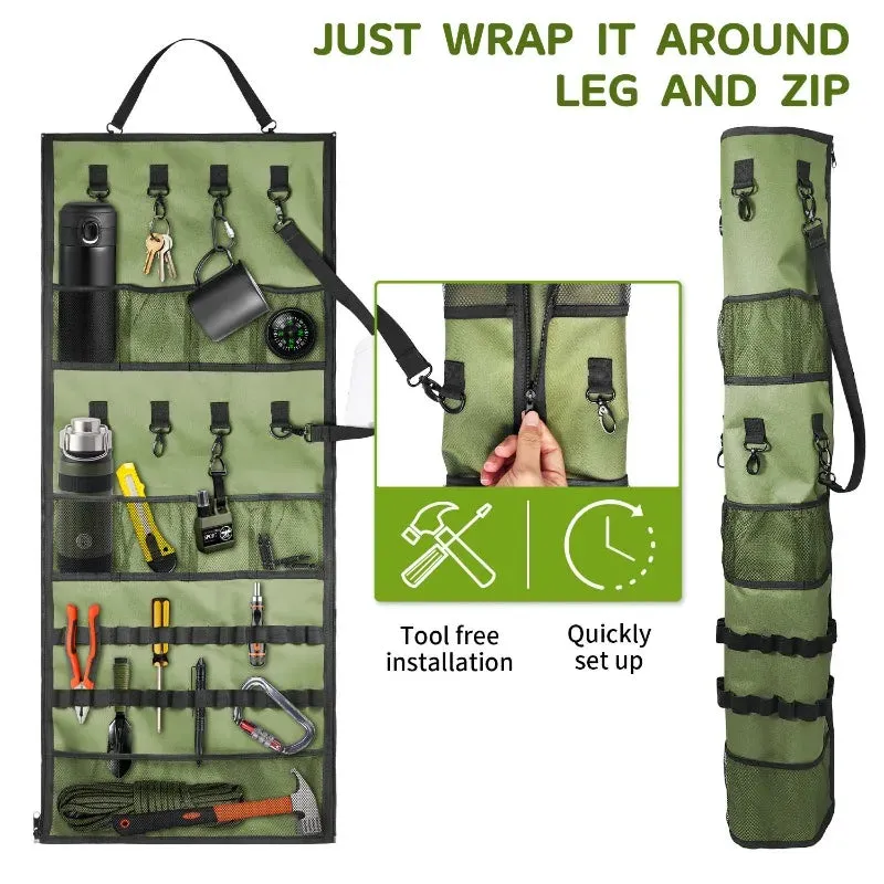 Portable Hanging Camping Storage Bag Organize Gear